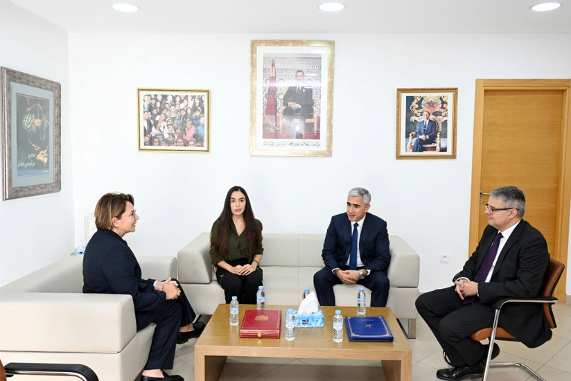 Leyla Əliyeva Mərakeşdə Uşaq Hüquqları üzrə Milli Observatoriyanın vitse-prezidenti ilə görüşüb