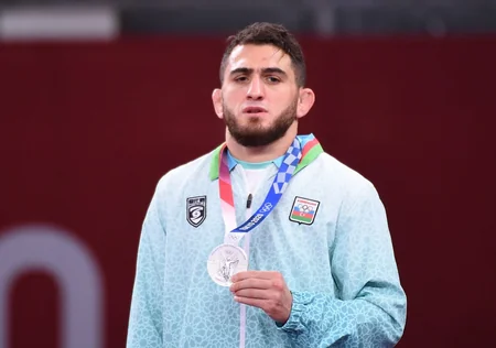 Tokio-2020: Hacı Əliyev mükafatlandırılıb