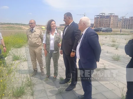 “Sülhün Kökləri” təşkilatının təsisçisi azad edilmiş ərazilərdə səfərdədir