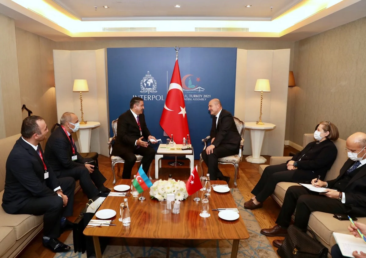 Azərbaycan daxili işlər nazirinin birinci müavini Türkiyəyə gedib