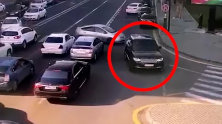 Bakıda polisin əmrinə tabe olmayan Range-Roverin sürücüsü həbs edilib