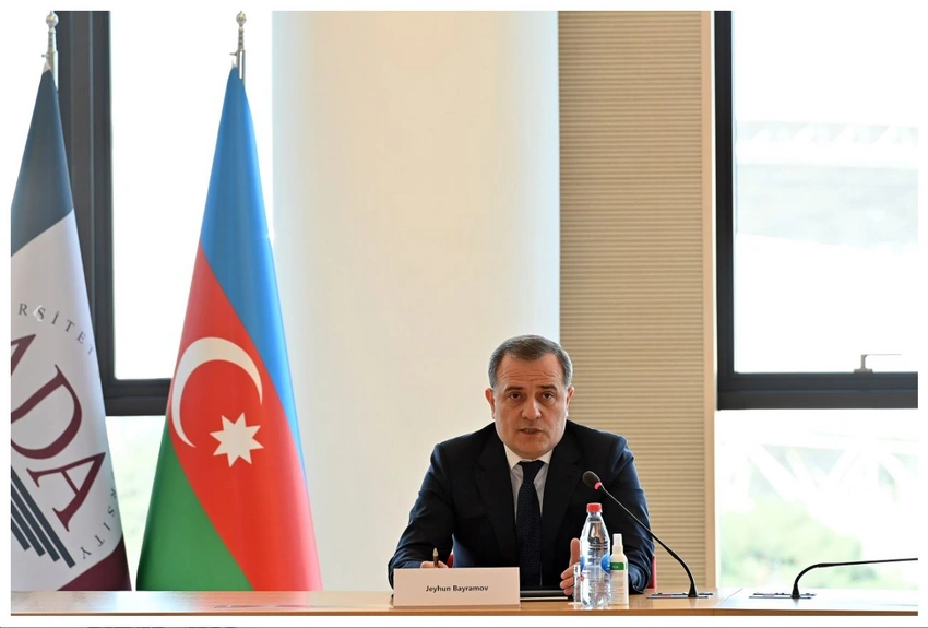 Ceyhun Bayramov Aİ ölkələrinin respublikamızdakı səfirləri ilə görüşüb