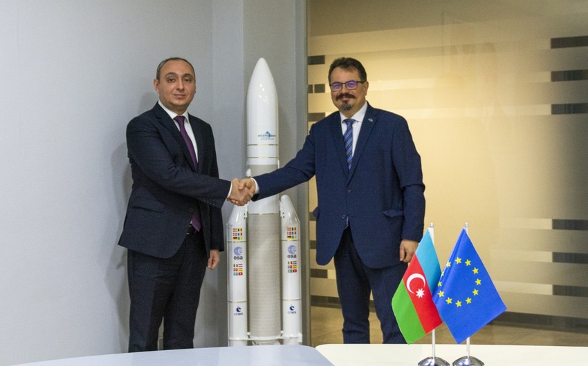 Azərbaycan peyklərinin orbitə buraxılması sahəsində Aİ ilə əməkdaşlığı genişləndirmək istəyir 