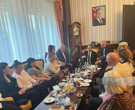 Azərbaycan və Türkiyənin Çexiyadakı səfirlikləri Zəfər Gününü Praqada birgə qeyd ediblər