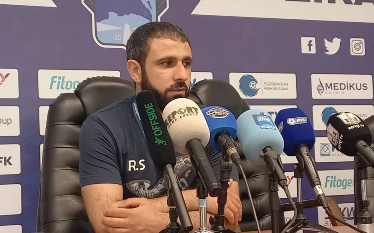 Rəşad Sadıqov: Makkabi üzərində qələbə bizi yeni səviyyəyə çıxara bilər