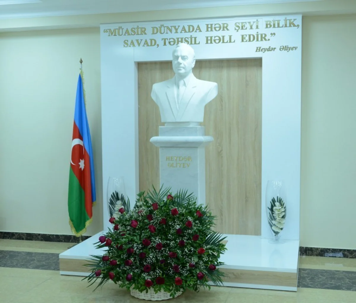 Qarabağ bölgəsində Heydər Əliyevin anım mərasimi keçirilib - VİDEO