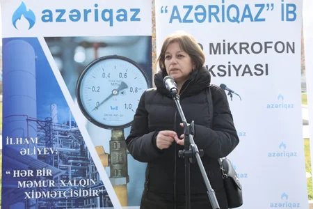 “Azəriqaz” Gəncədə sahibkarlarla görüş keçirib