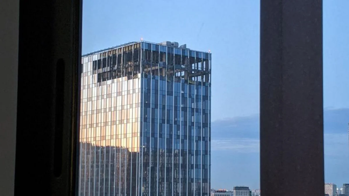 Moskvaya dron hücumu olub