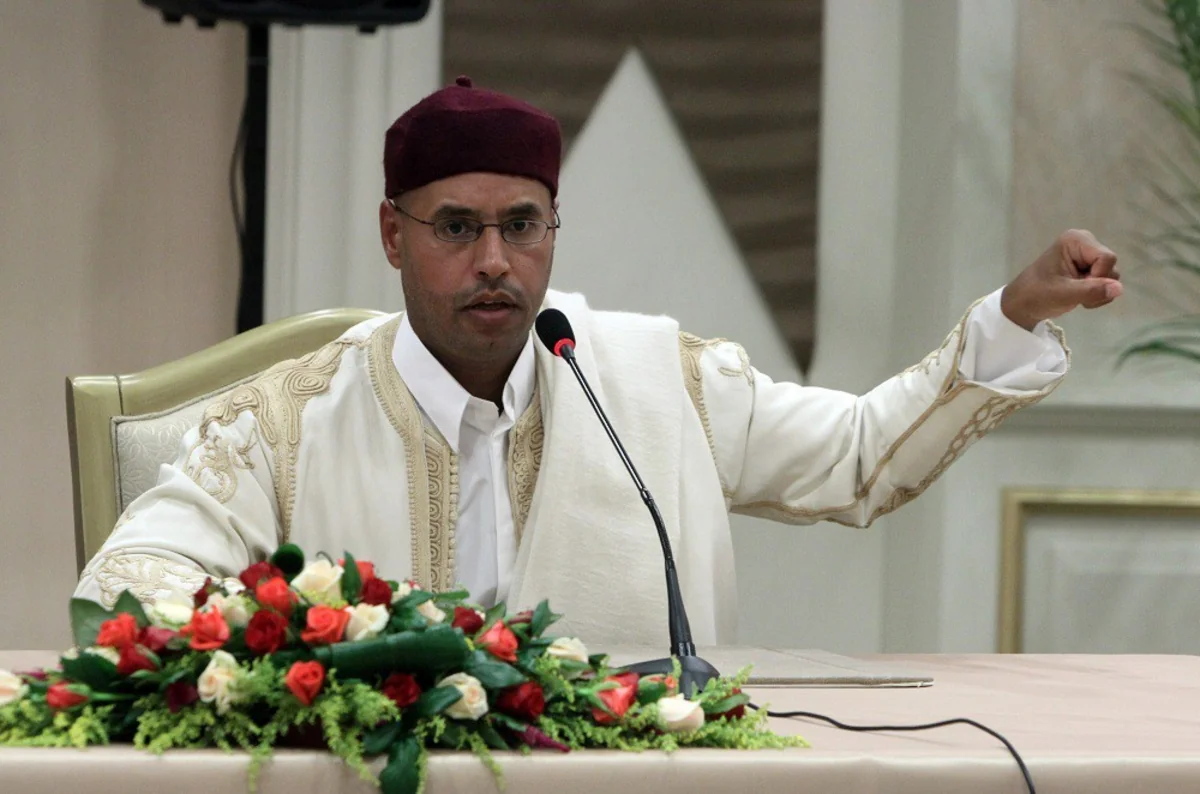 Müəmmar Qəddafinin oğlu azadlığa buraxılıb