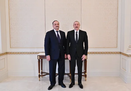 Prezident İlham Əliyev Dağıstanın rəhbərini qəbul edib - YENİLƏNİB