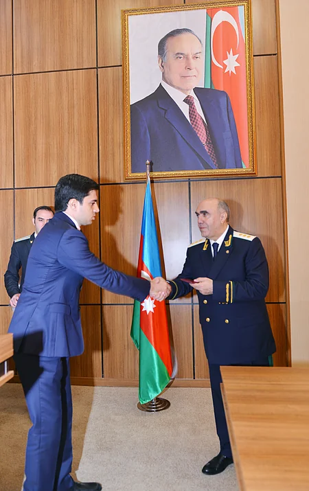 Prokurorluq orqanlarında qulluğa qəbul edilən gənc əməkdaşlar and içiblər
