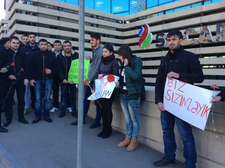 Gürcüstanda SOCAR-ın təqaüdçü tələbələri anım mərasimi keçiriblər