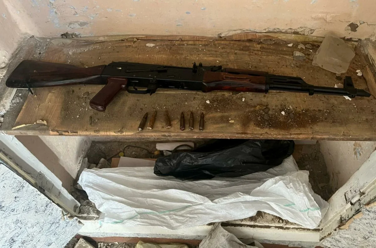 DİN və Penitensiar xidmət əməliyyat keçirib, avtomat aşkar olunub
