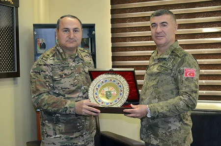 NATO delegation visits one of Azerbaijan's military units