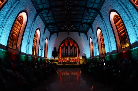Leyla Əliyeva Tallinn Oğlanları Xoru və Horizonte Ansamblının konsertində  iştirak edib
