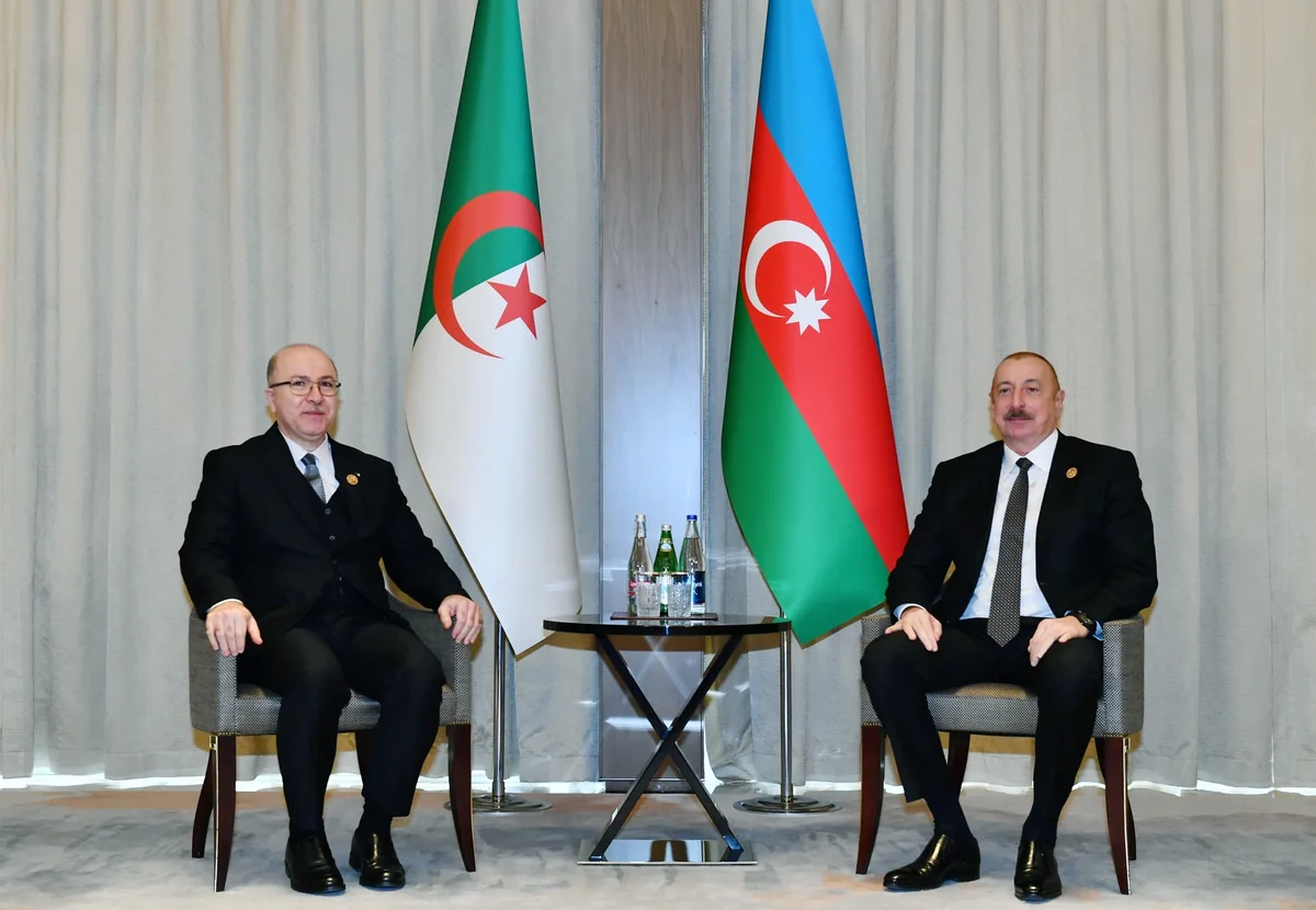 President Ilham Aliyev meets with Prime Minister of Algeria