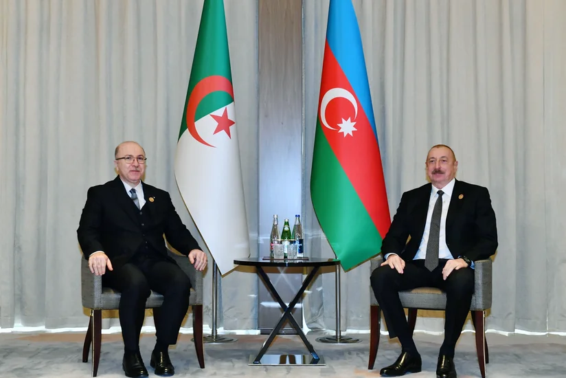 President Ilham Aliyev meets with Prime Minister of Algeria