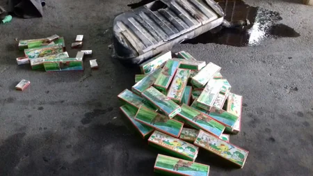 Azərbaycanda avtomobildə külli miqdarda pirotexniki vasitələr aşkar olunub