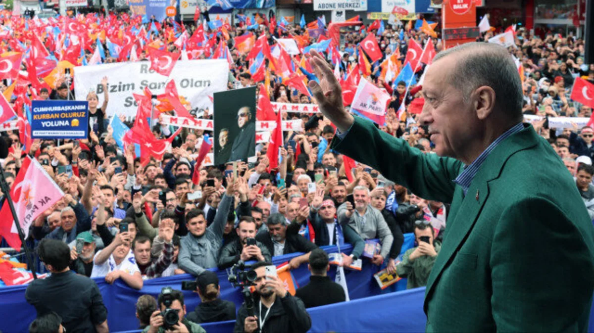 Эрдоган выступил на митинге в Анкаре: 14 мая народ сделает выбор по велению своего сердца
