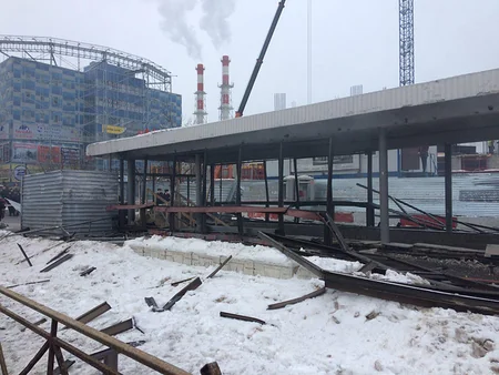 В переходе у метро в Москве произошел взрыв
