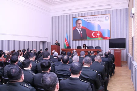 Dövlət Xidmətində narkomanlığa, narkotiklərin qanunsuz dövriyyəsinə qarşı mübarizəyə həsr edilmiş tədbir keçirilib
