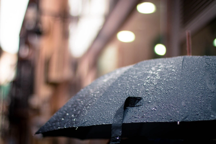 Rain forecasted for tomorrow