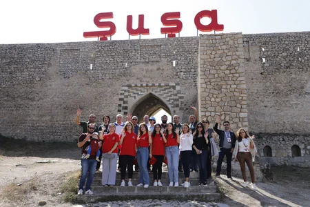 Shusha Chess 2022nin iştirakçıları Cıdır düzündə olublar