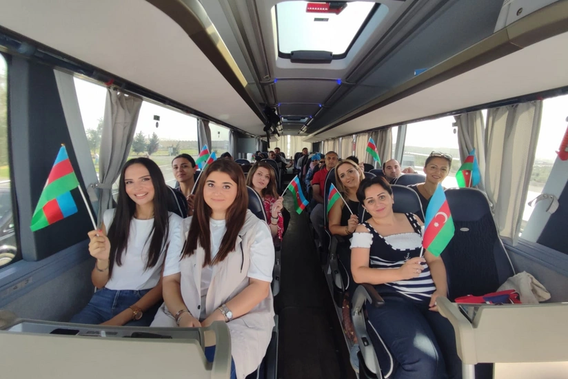 Diaspor üzvlərinin Şuşaya altıncı səfəri başlayıb