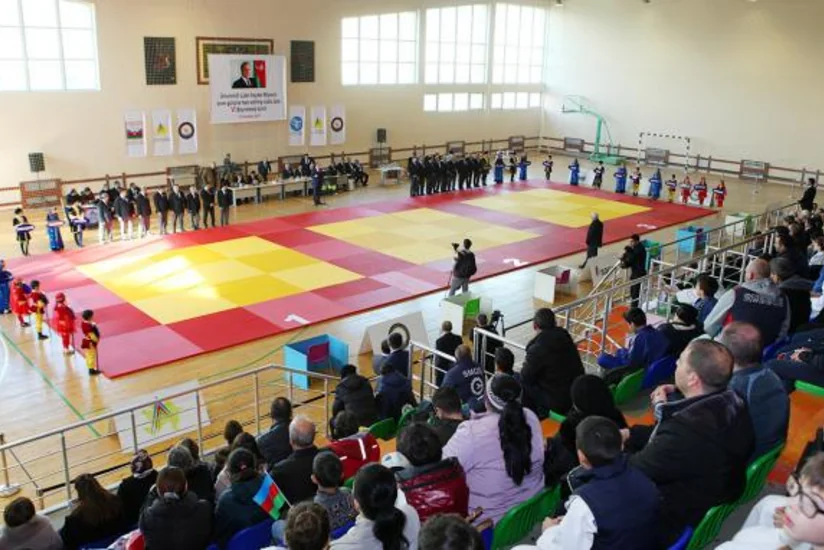 Sumqayıtda ümummilli lider Heydər Əliyevin anım gününə həsr edilmiş cüdo turniri start götürüb