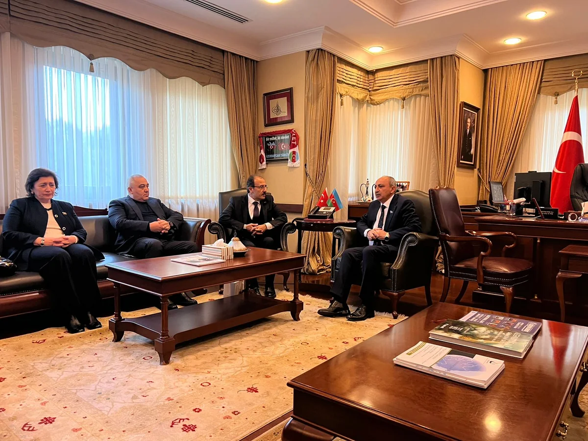Qərbi Azərbaycan İcmasının rəhbərliyi Türkiyənin Azərbaycandakı səfirliyini ziyarət edib