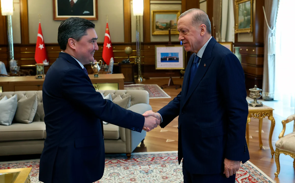 Ərdoğan Türkiyədə Qazaxıstanın baş nazirini qəbul edib