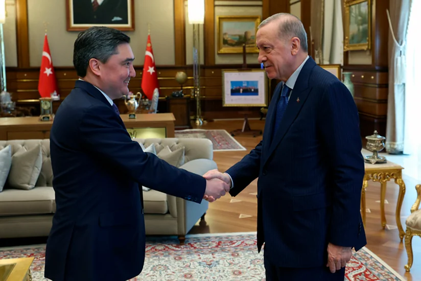 Ərdoğan Türkiyədə Qazaxıstanın baş nazirini qəbul edib