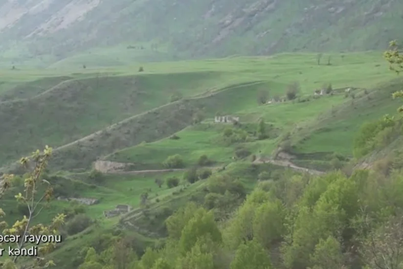 Footage from liberated Zallar village of Azerbaijan's Kalbajar district