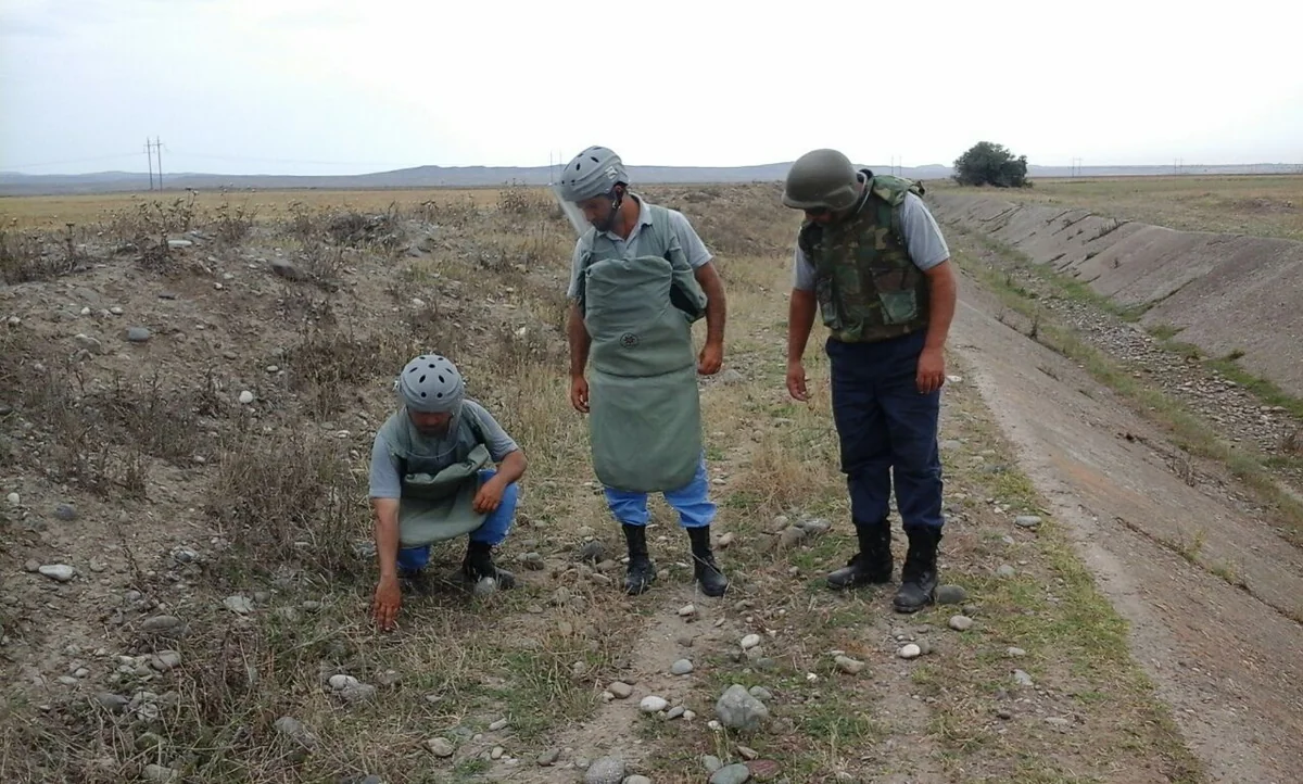 ANAMA cəbhəyanı bölgələrdə 3 ədəd partlamamış hərbi sursat aşkar edib