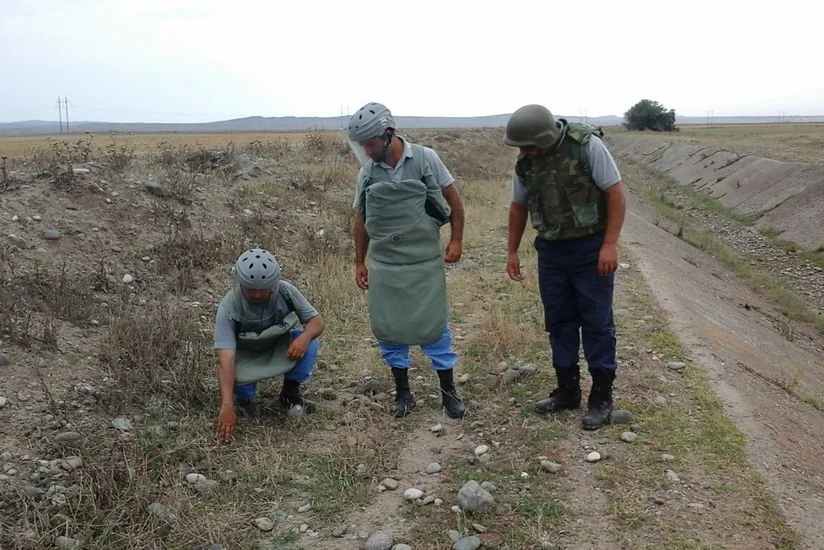 ANAMA cəbhəyanı bölgələrdə 3 ədəd partlamamış hərbi sursat aşkar edib