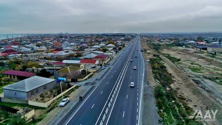 Tağıyev-Sumqayıt yolunun yenidən qurulması yekunlaşıb