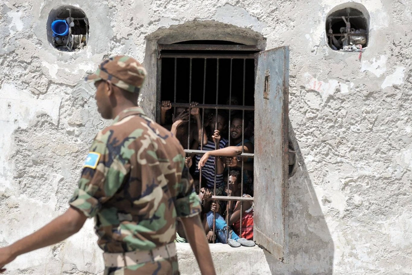 Nigerian prison break, hundreds freed