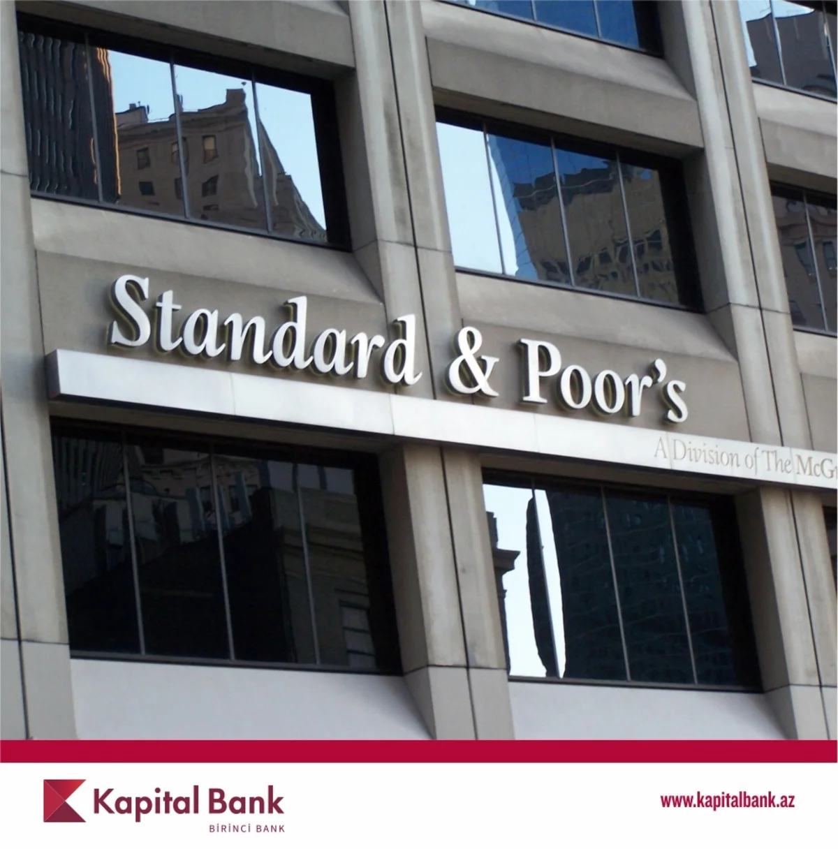Standard & Poor's подтвердил рейтинг Kapital Bank