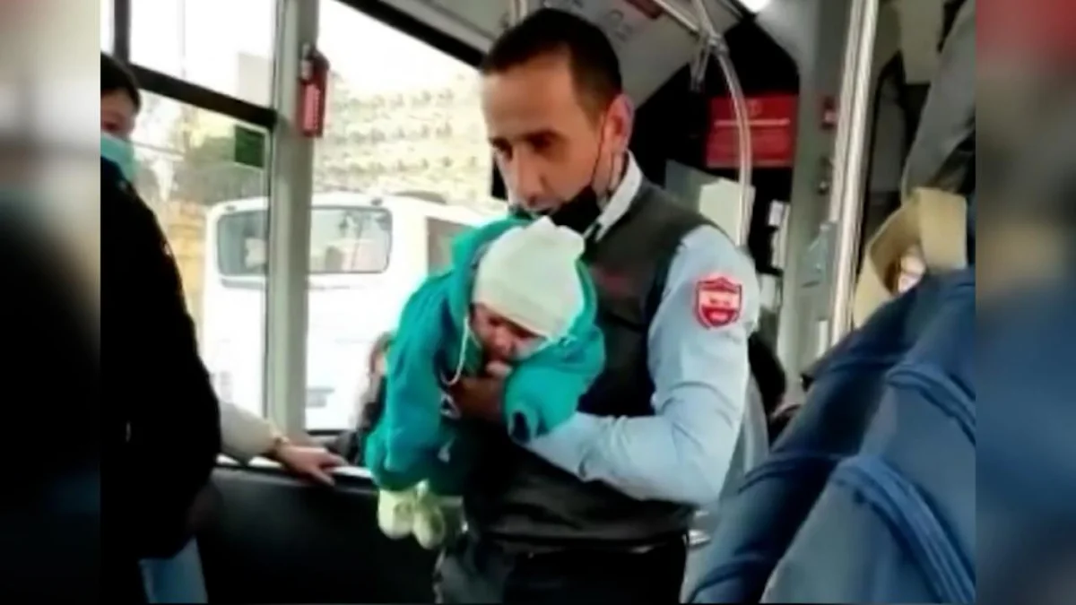 Türkiyə telekanalı körpəni sakitləşdirən azərbaycanlı sürücü ilə bağlı süjet hazırlayıb