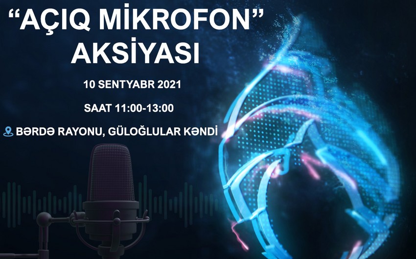 “Azəriqaz”ın növbəti “Açıq mikrofon”u Bərdənin Güloğlular kəndində olacaq