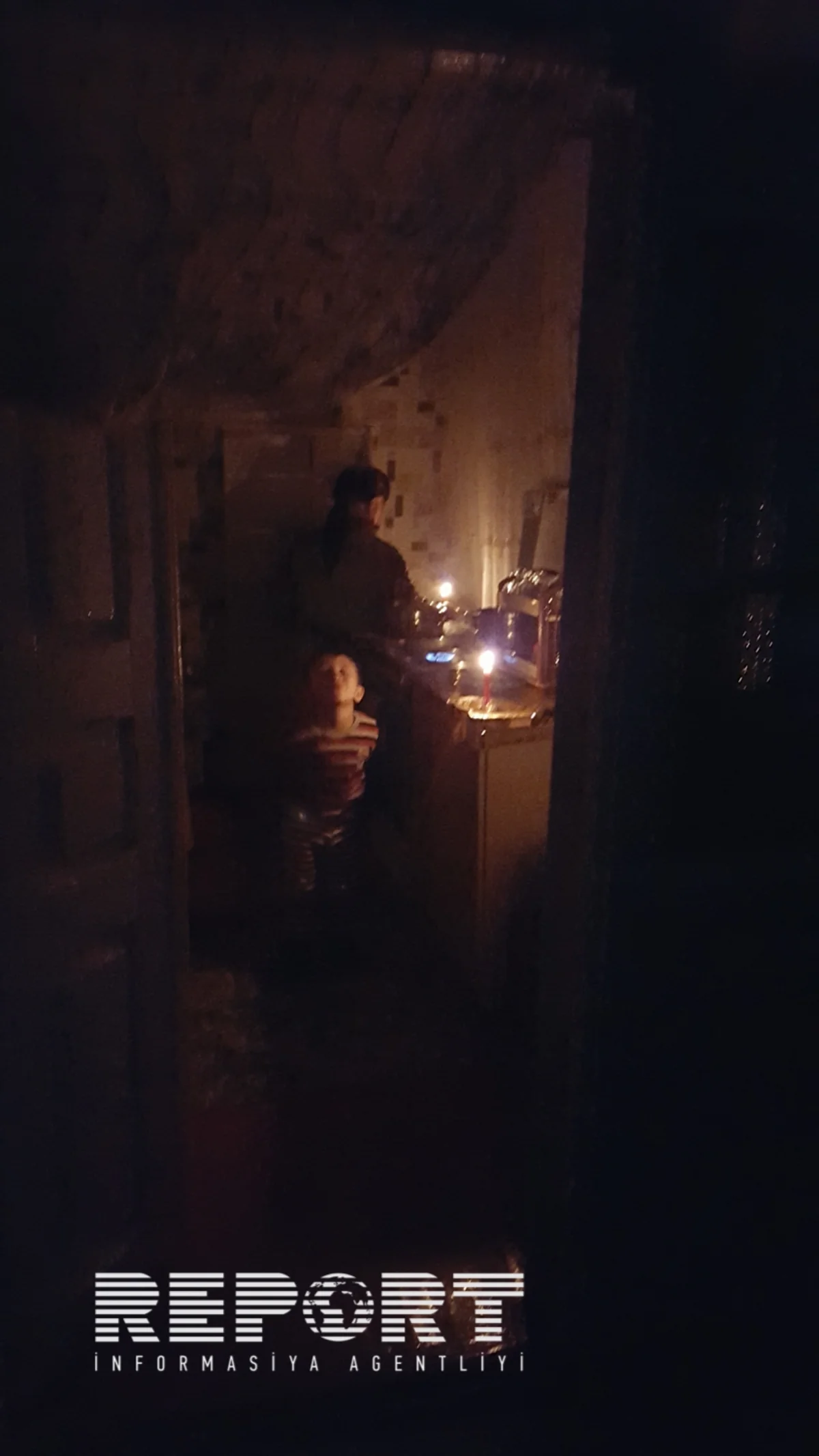 ​Güclü külək Salyan şəhərini və kəndləri işıqsız qoyub - FOTO