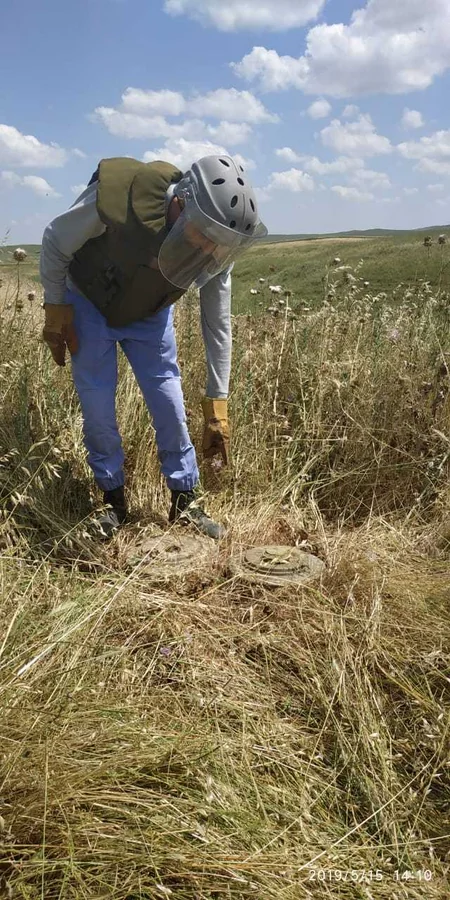 Xocavənddə 2 ədəd tank əleyhinə mina tapılıb