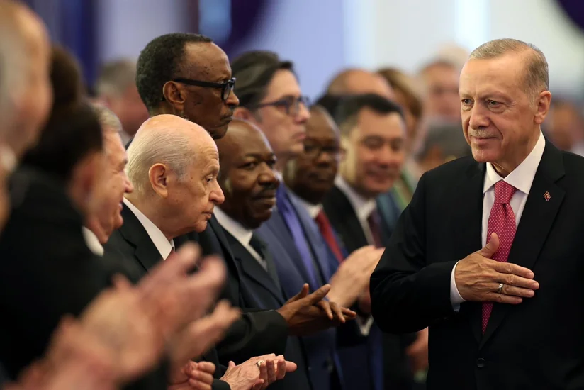 Ərdoğan: “Diktatura və avtoritarizm iftiralarının içərisinin tamamilə boş olduğu üzə çıxdı”