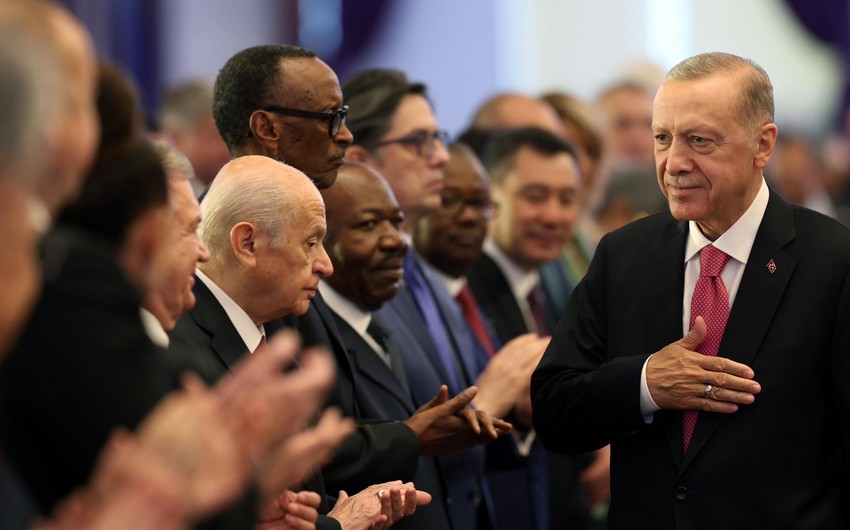 Ərdoğan: “Diktatura və avtoritarizm iftiralarının içərisinin tamamilə boş olduğu üzə çıxdı”