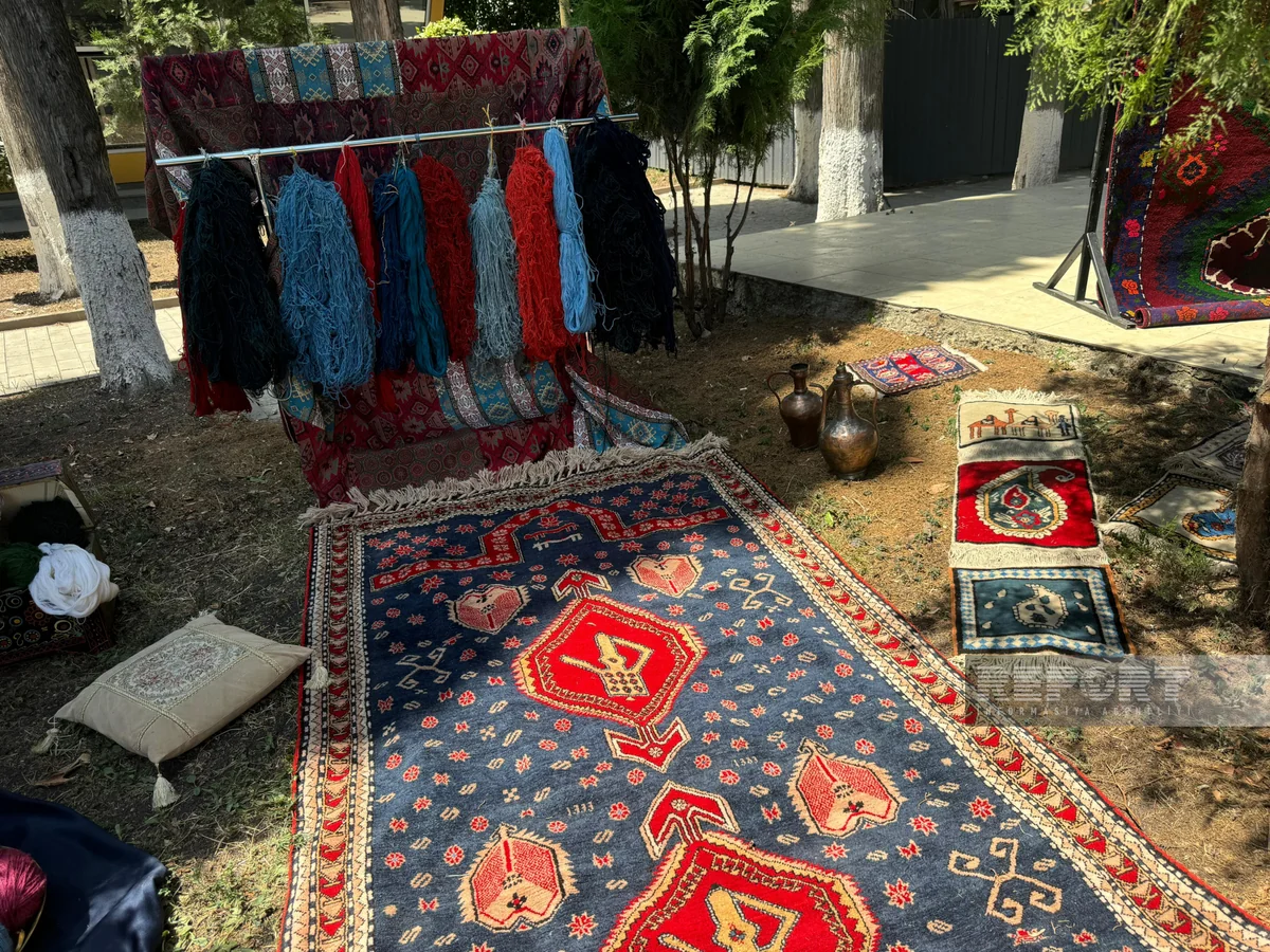Exhibition dedicated to Azerbaijani carpet weaving art held in Marneuli