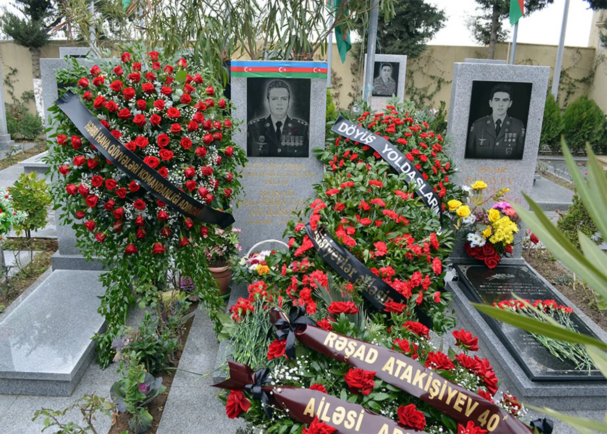 Memory of military pilot Rashad Atakishiyev honored in Baku