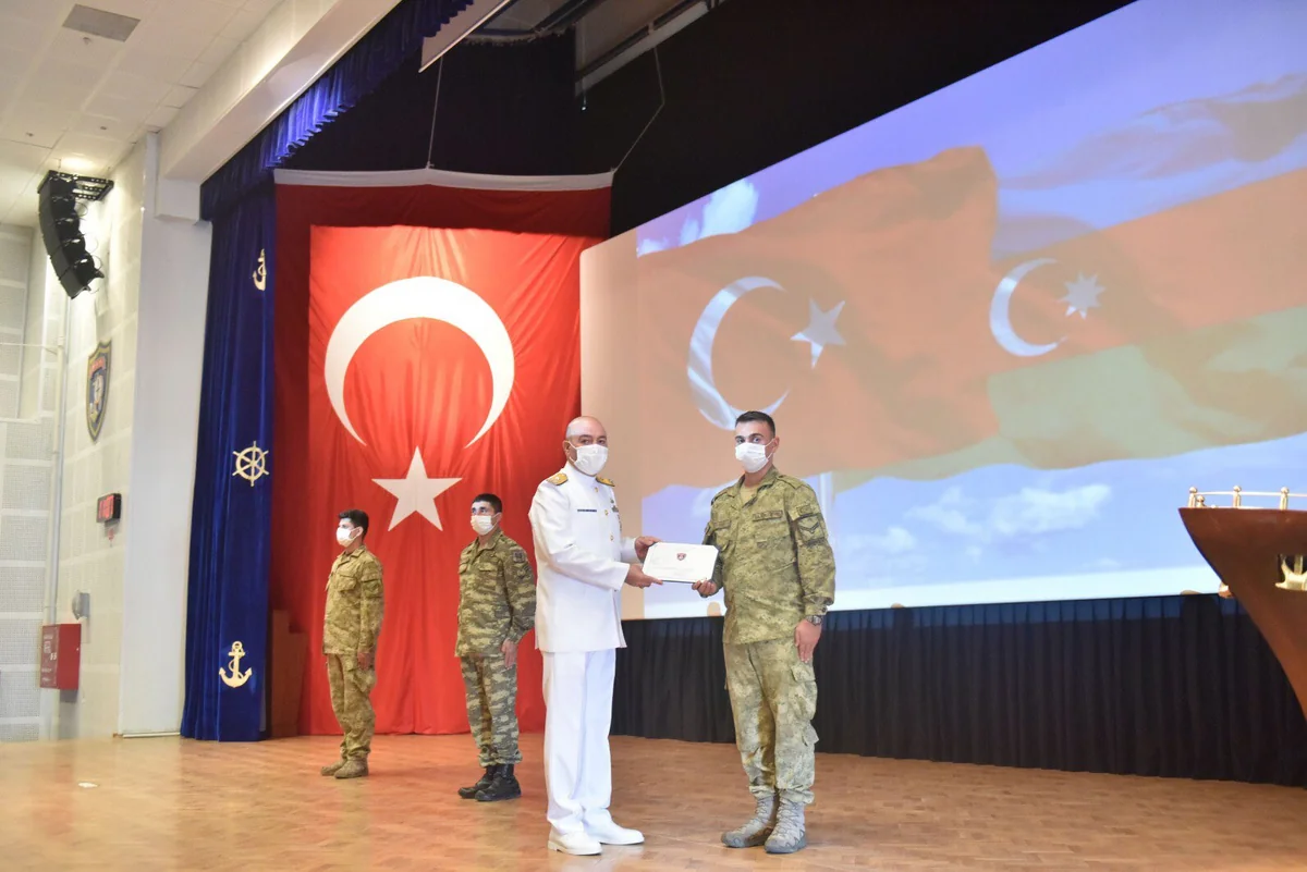 Azerbaijani Navy sailors complete courses in Turkey