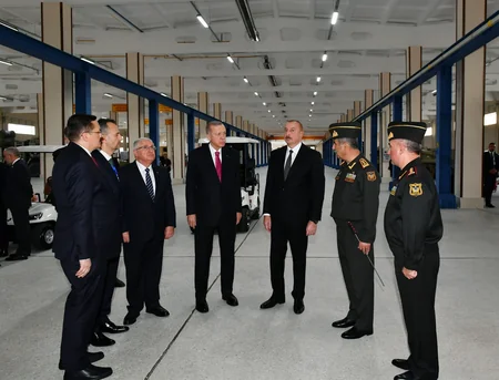 Turkish, Azerbaijani Presidents attend inauguration of Nakhchivan Restoration and Production Complex