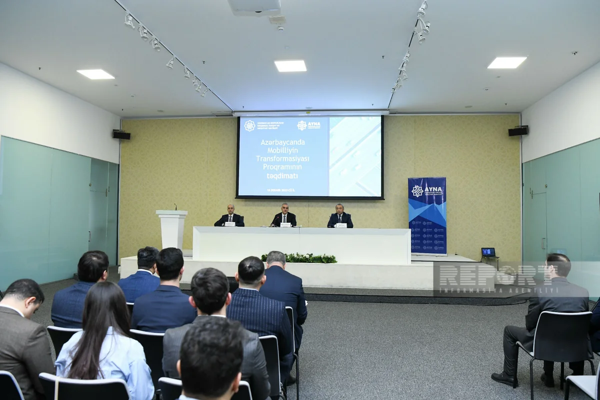“Azərbaycanda mobilliyin transformasiyası proqramı” hazırlanıb