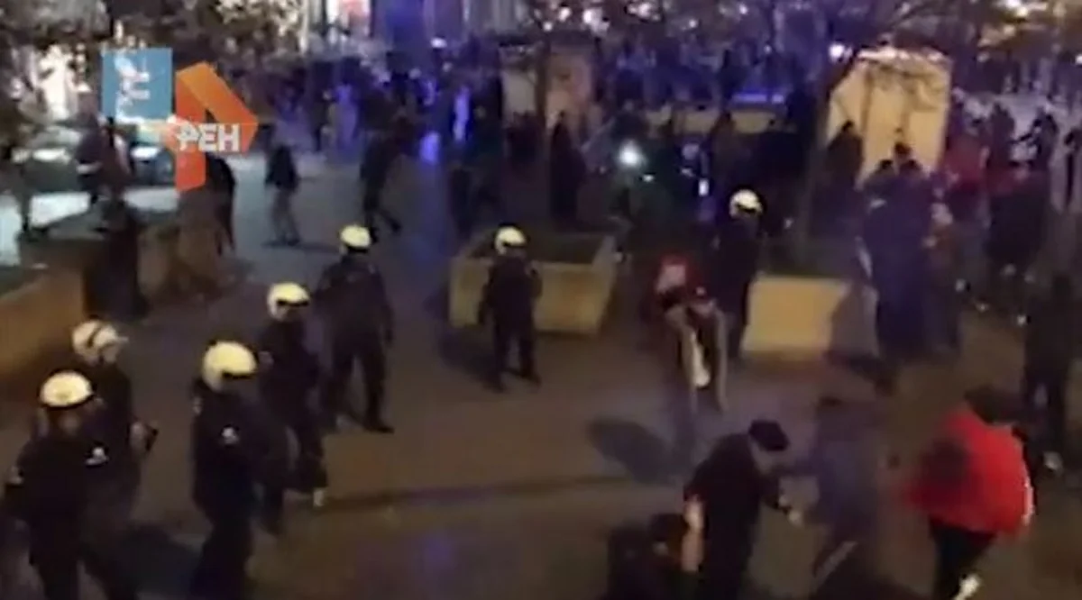Марокканцы устроили беспорядки в Брюсселе, празднуя выход сборной на ЧМ-2018 - ВИДЕО
